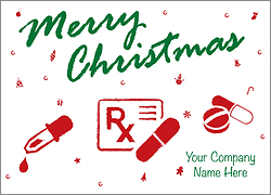 Christmas Pharmacy Card