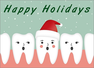Christmas Teeth (Glossy White) 