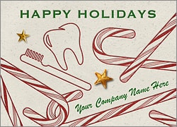 Dental Candy Canes