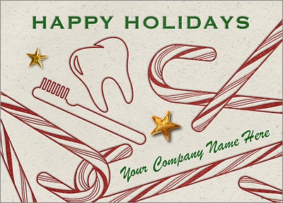 Dental Candy Canes (Glossy White) 