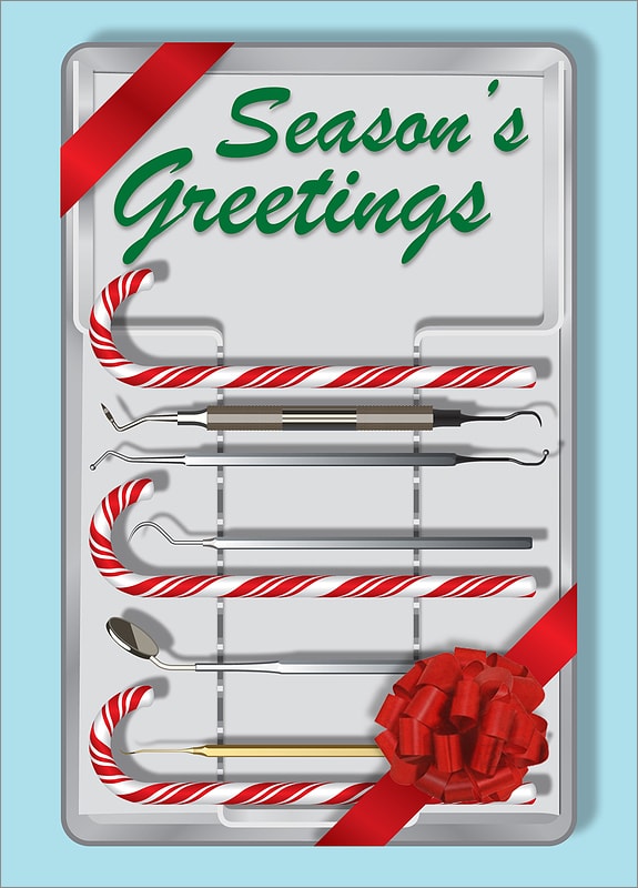 Dentist Christmas Cards Personalized For Your Business
