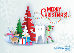 Dentists Merry Elf Card