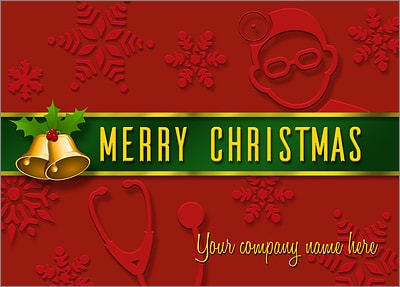 Doctor Card Red (Glossy White) 