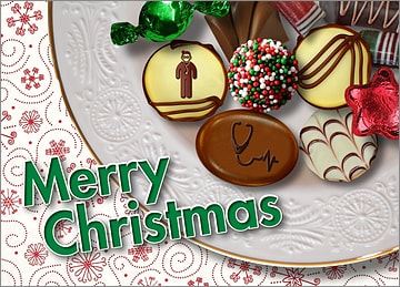 Doctor Christmas Candy Card