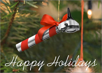Doctor Holiday Card (Glossy White) 