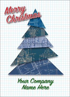 Drafting Tree Card (Glossy White) 