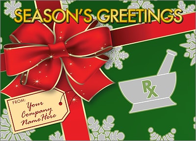 Pharmacy Gift Wrap (Glossy White) 