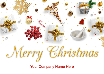Pharmacy Tools Christmas Card