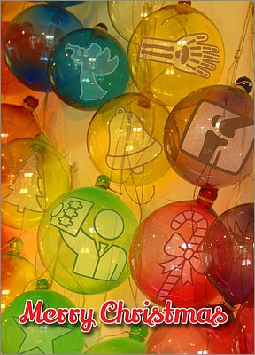 Radiology Glass Ornaments (Glossy White) 