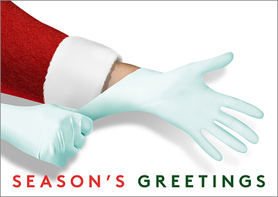 Surgeon Greeting Card (Glossy White) 