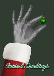 X-Ray Ornament Christmas Card